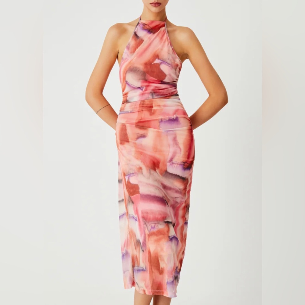 COMMENSE halter dress NWT